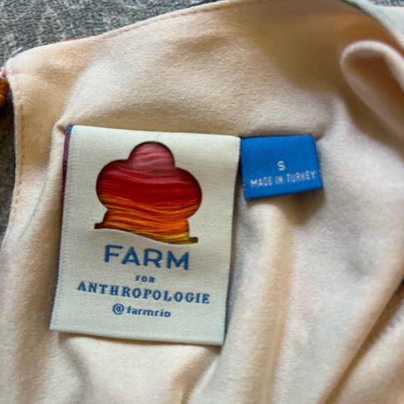 FARM Rio Tropical Orange and Green Maxi Dress - Picture 8 of 11